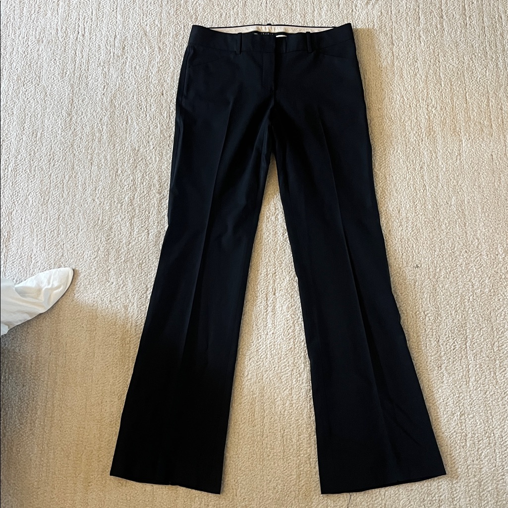 Theory Wool Low Rise Trousers